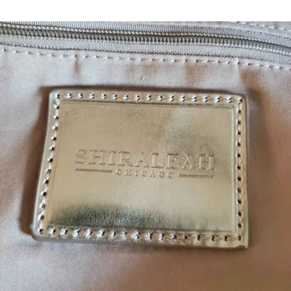 Shiraleah Anthropologie Hobo Bag Black Faux Leather Studded Shoulder Purse